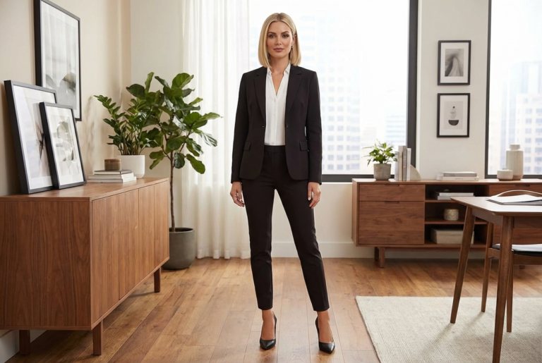 Power Play Suits: Dress for Success and Command Confidence